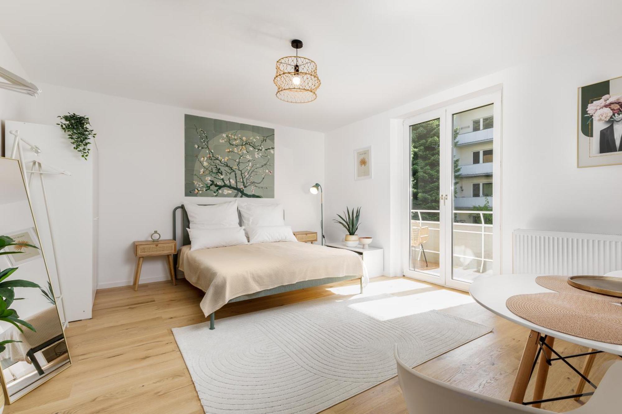 Design-Apartment In Linz Mit Netflix & Balkon מראה חיצוני תמונה
