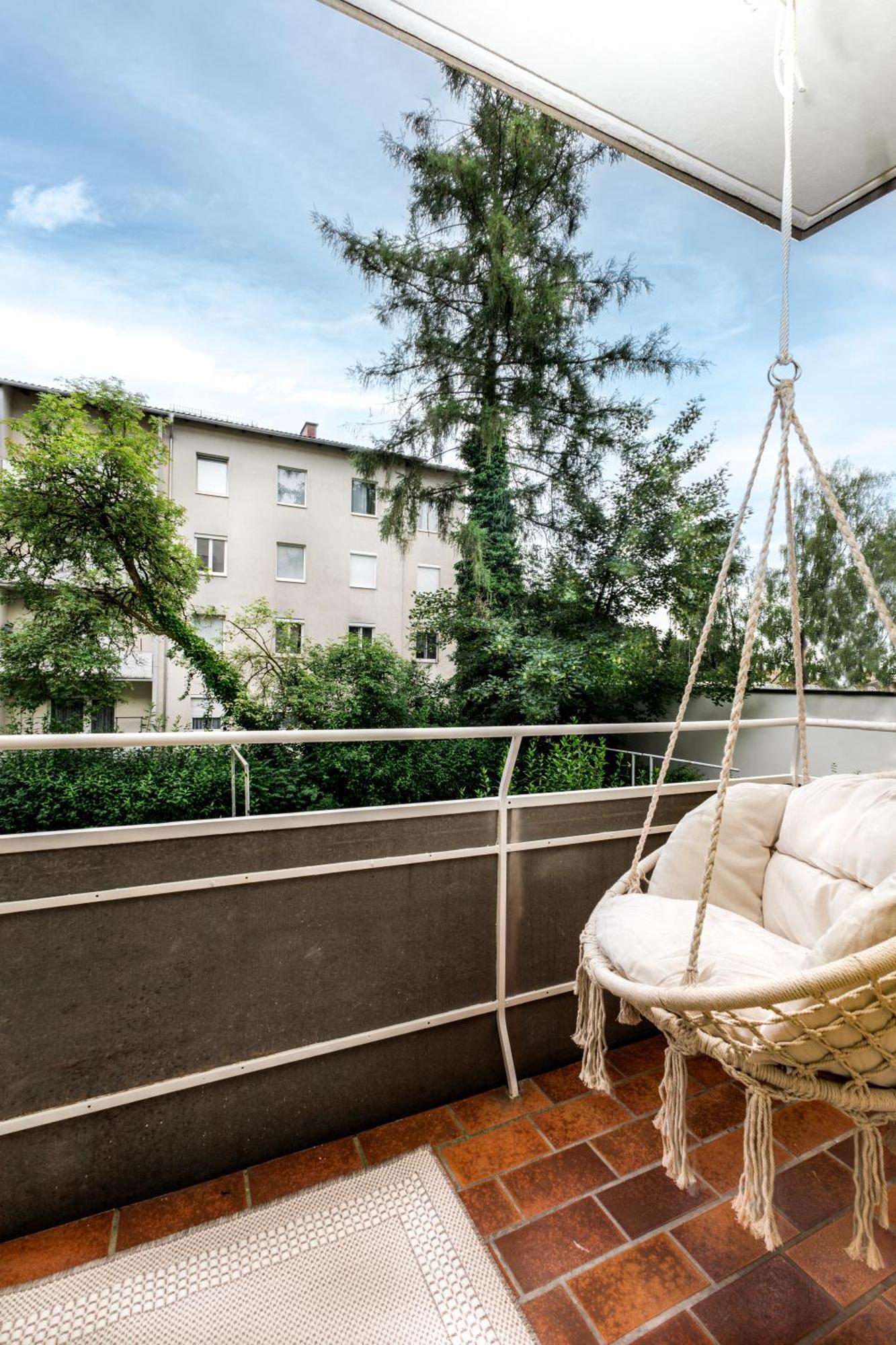 Design-Apartment In Linz Mit Netflix & Balkon מראה חיצוני תמונה